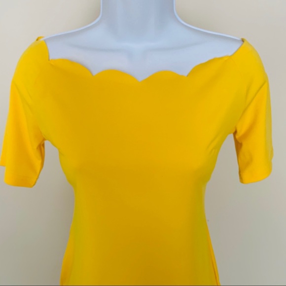 Yellow Mini Dress - Picture 2 of 4